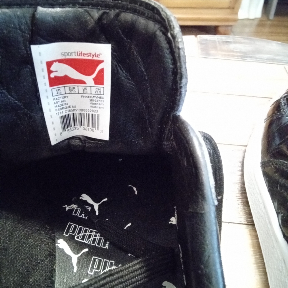 Puma Black Athletic Shoes - Picture 16 of 16